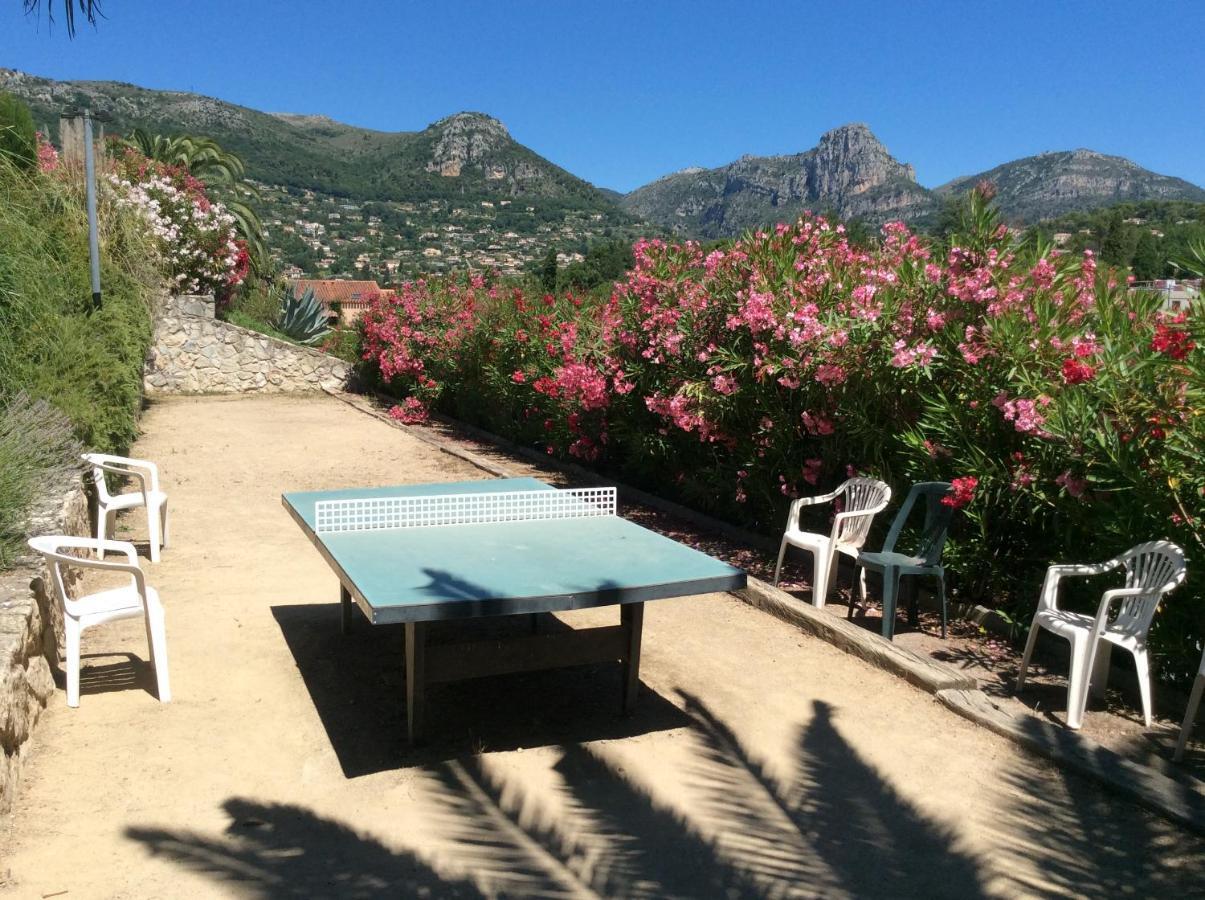 Au Calme Dans Hameau Fleuri Joli Studio 3 Pers Piscine Parking Wi-Fi Vence Exterior foto